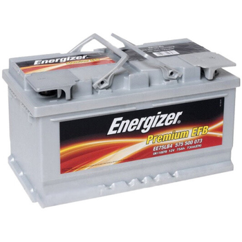 Акумулятор 75Ah-12v ENERGIZER EFB (315х175х175), R, EN730 Energizer (575500073)