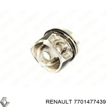 Поршень ДВС у зборі (палець+кільця+стопорне кільце) 2,5 dci Renault Master II, Trafic II (7701477440) Renault Renault (7701477440)