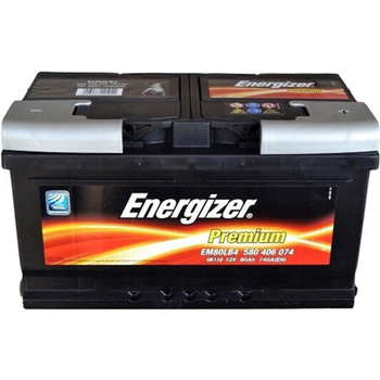 Акумулятор 80Ah-12v Energizer Prem. (315х175х175), R, EN740 Energizer (580406074)