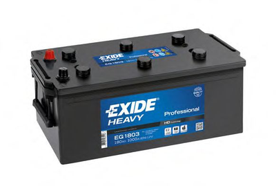Акумулятор 180Ah-12v Exide Start PRO (513х223х223),полярність зворотна (3),EN1000 !КАТ. -20% Exide (EG1803)