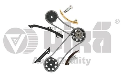 Ремкомплект цепи со звездочками и планками VW Golf (91-97,97-99,9-06), T4 / Seat Toledo (98-00) (11091800301) VIKA Vika (11091800301)
