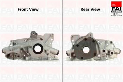 FAI OPEL помпа мастила Astra F/G 1.7TD FAI Auto Parts (OP207)