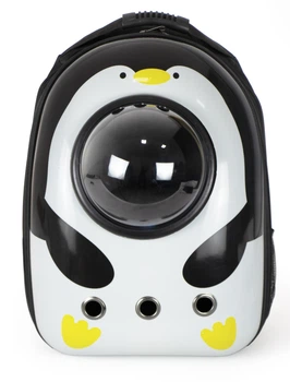 Рюкзак для переноски кошек и собак с иллюминатором CosmoPet CP-87I2918 42х31х20 Пингвин (JDT-0847580)