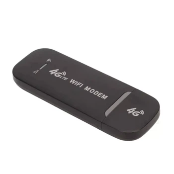 4G модем під SIM картку від USB та Wi-Fi маршрутизатор Чорний 9535I2766 (JDT-0847446)