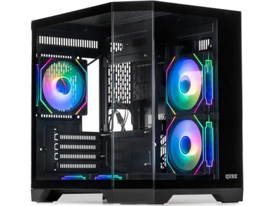 Корпус QUBE Crystal ARGB Black (CRYSTAL_GBNU3)