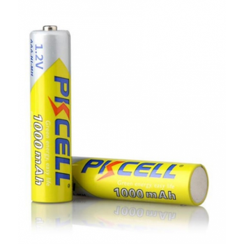 Акумулятор PKCELL 1.2V AAA 1000mAh NiMH Rechargeable Battery, 2 штуки у блістері ціна за блістер, Q12 - 144