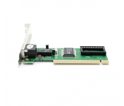 Мережевий адаптер Merlion, 8139D, 10 - 100 Mb - s LAN, PCI, Realtek, OEM Q500