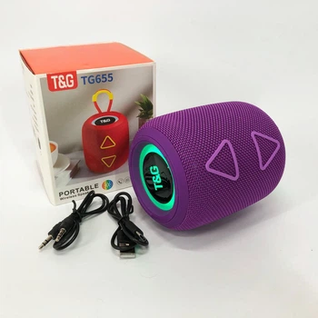 Колонка с блютуз беспроводная с подсветкой, Портативная колонка portable wireless speaker SD-41