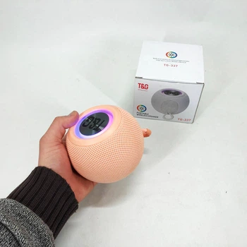 Портативная колонка portable wireless speaker, Колонка с rgb светомузыкой Блютуз с ремешком CF-17