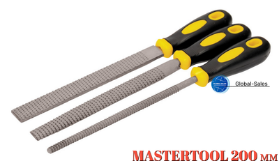 Набор рашпилей Mastertool 3 шт. (06-0330)