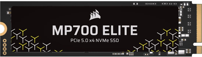 SSD диск Corsair MP700 ELITE 1TB M.2 NVMe PCIe 5.0 x4 3D NAND TLC (CSSD-F1000GBMP700ENH)