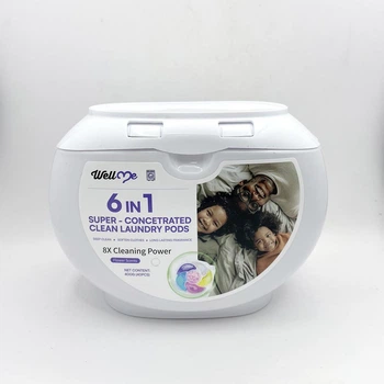 Капсули для прання Well me 6в1 40шт Корея