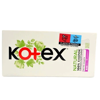 Прокладки ежедневные Kotex Натурал 36шт Экстра Протект 3кр