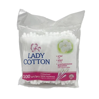 Ватные палочки Lady Cotton 100шт.