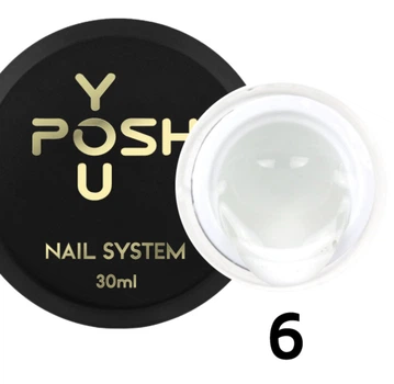 Гель для наращивания ногтей Clear прозрачный 06 You POSH 50 мл