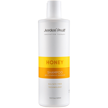 Шампунь безсульфатный для слабых волос с маточным молочком Honey Jerden Proff 400 мл