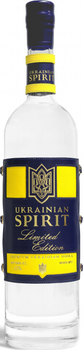 Горілка Ukrainian Spirit Reserve 3 л 40% зі шкіряною етикеткою ручної роботи синього відтінку (4820261820959)