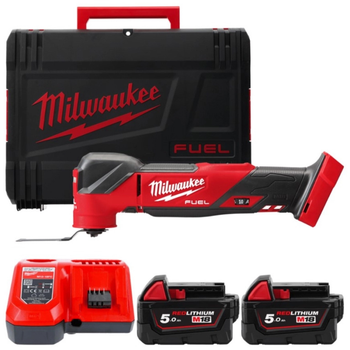 Багатофункціональний акумуляторний інструмент Реноватор Milwaukee M18 FUEL FMT-502X + ЗП + 2 АКБ + HD кейс (4933478492)