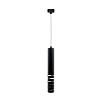 Светильник VELMAX V-TPL, max 35W, GU10, 220V, O55*350, черный