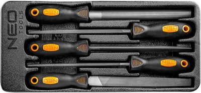 Zestaw pilników do metalu NEO Tools 5 szt 84-244 (5907558424416)