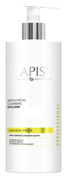Emulsja do mycia twarzy Apis Ceramide Repair z ceramidami i beta glukanem 500 ml (5901810051976)