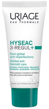 Krem do twarzy Uriage Hyseac 3-regul Global Skincare redukujący niedoskonałości 40 ml (3661434010088)