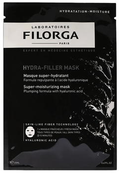 Набір Тканинна маска Filorga Hydra-Filler White зволожуюча 20 мл x 12 шт (ZES3401325006437)