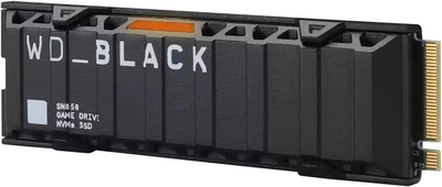 Накопитель SSD NVME WD Black SN850X 1 TB (WDS100T2XHE) с радиатором
