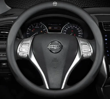 Чохол для керма Nappa Cool із натуральної шкіри для автомобіля Nissan