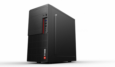Корпус для компьютера 2E Basis RD860-3U Mid Tower mATX без блока питания Черный (2E-RD860-3U)