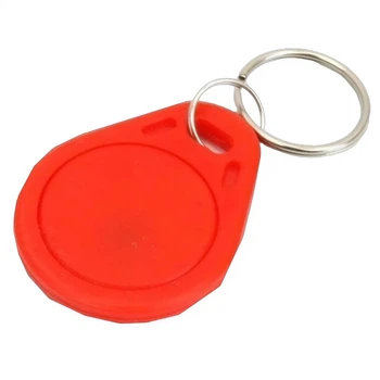 RFID ключ брелок SEVEN KEYFOB EM EM-Marin 125 KHz Красный