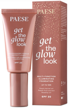 Podkład rozświetlający Paese Get The Glow Look 1N Light Beige 30 ml (5902627626845)