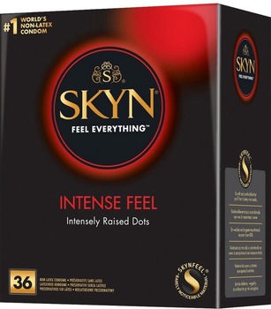 Презервативи Skyn Intense Feel без латексу 36 шт (5011831090141)