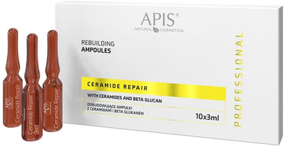 Ampułki do twarzy Apis Ceramide Repair z ceramidami 10 x 3 ml (5901810051983)