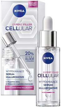 Serum z kwasem hialuronowym Nivea Cellular Expert Filler wypełniające 30 ml (4006000111926)