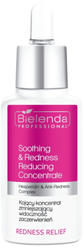 Koncentrat do twarzy Bielenda Professional Redness Relief redukujący zaczerwienienia 30 ml (5902169062712)