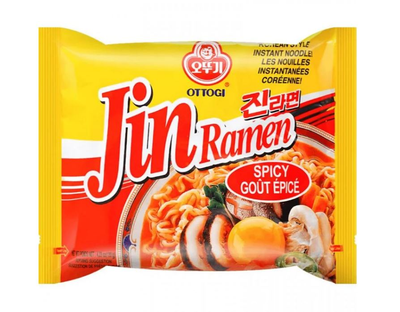 Локшина швидкого приготування OTTOGI Spicy Jin Ramen 120 г
