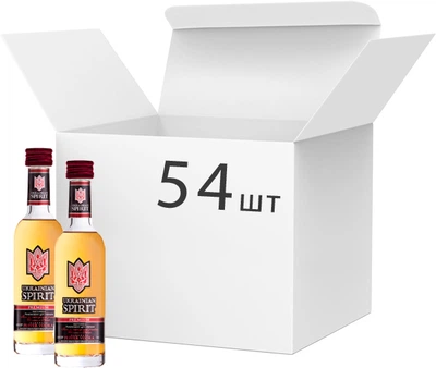 Настойка Ukrainian Spirit перцовка 0.05 л 38% х 54 шт (4820261821444)