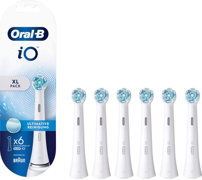 Насадки для електричної зубної щітки Oral-B iO Ultimative White 6 шт