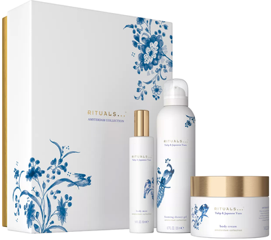 Набір для жінок Rituals Amsterdam Collection Гель для душу 200 мл + Крем для тіла 220 мл + Міст для тіла 50 мл (8719134150551)