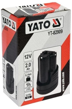 Акумулятор YATO Li-Ion 12 В 2 А-год YT-82909 (5906083042546)