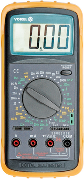 Мультиметр цифровий VOREL 81784 (5906083817847)