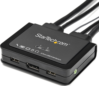 Przełącznik StarTech DPU DisplayPort KVM Switch (SV211DPUA4K)