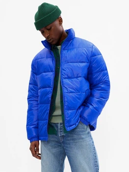 Куртка демисезонная с капюшоном мужская GAP 932813303 2XL Синяя (1159832624)