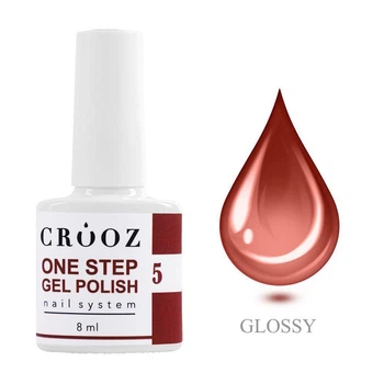 Однофазный гель лак Crooz One Step Gel Polish №05 8 мл