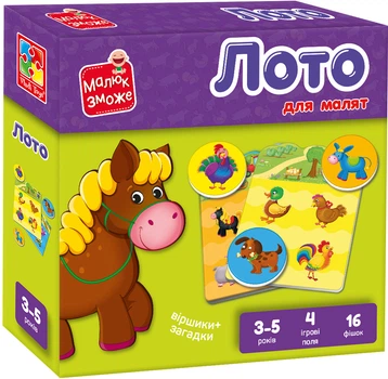 Лото Vladi Toys Ферма (VT2100-08)