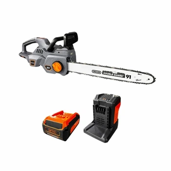 Пила ланцюгова акумуляторна GTM CS56/3000BL KIT (45 см, 24 м/с, BL, 56 В, 3 кВт, комплект)
