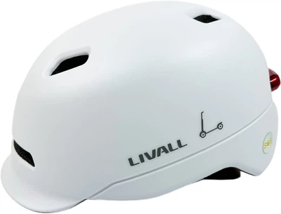 Kask rowerowy Livall C20 M 54-58 cm Biały (LIV-000C20-4242)