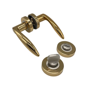 Межкомнатный врезной замок с ручками Sofuoglu Talia Albrefin/Satin 95 мм под защелку WC