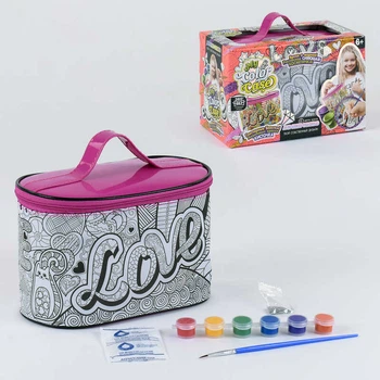 Косметичка-розмальовка "My Color Case" косметичка-розмальовка СОС-01-01,02,03,04,05,06 U "Danko Toys"